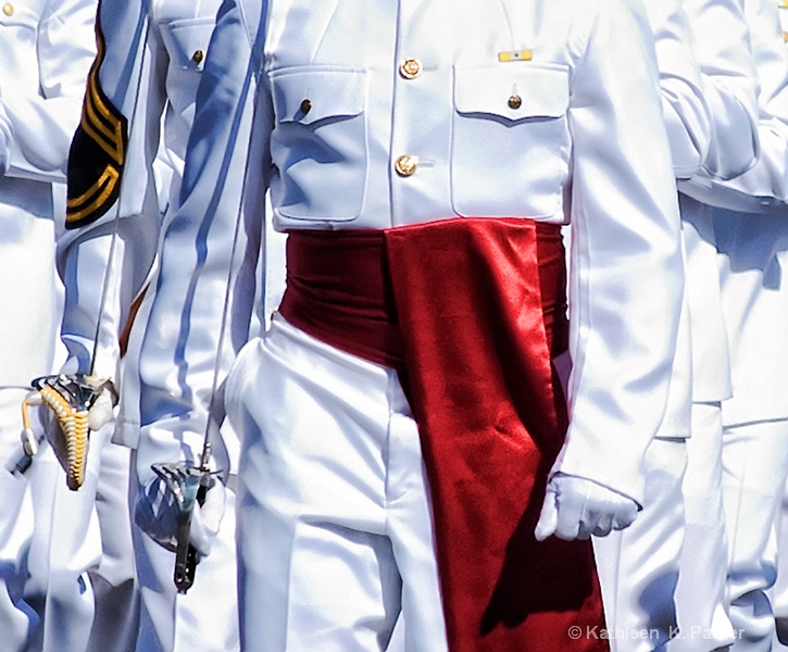 Marines Marching on Mardi Gras 2