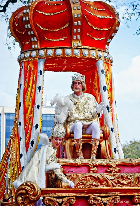 Rex Rides on Mard Gras Day