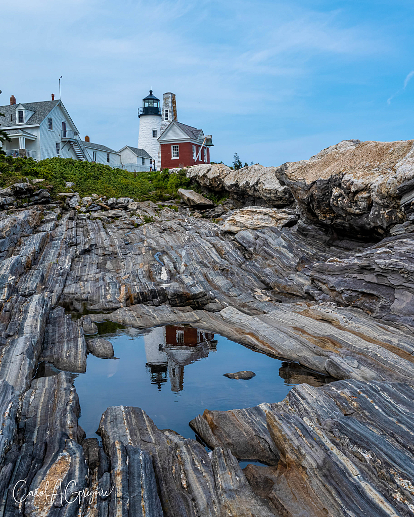 Pemaquid Lighthouse Reflection