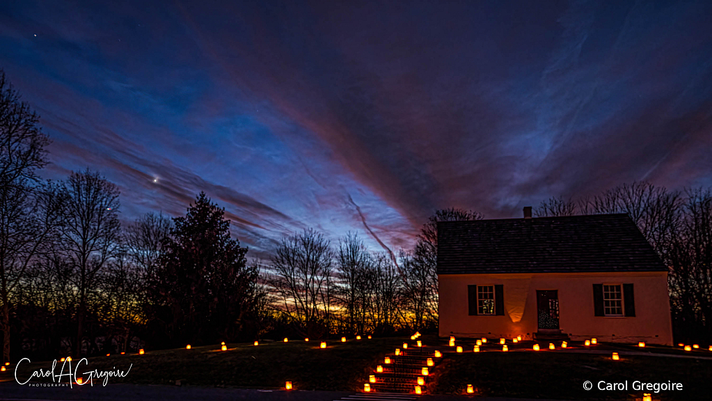 Antietam Church Sunset