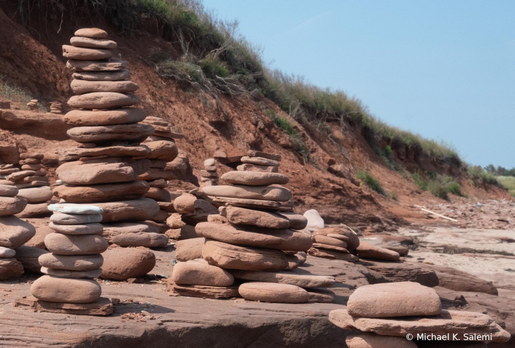 Rock Stacks at PEI National Park