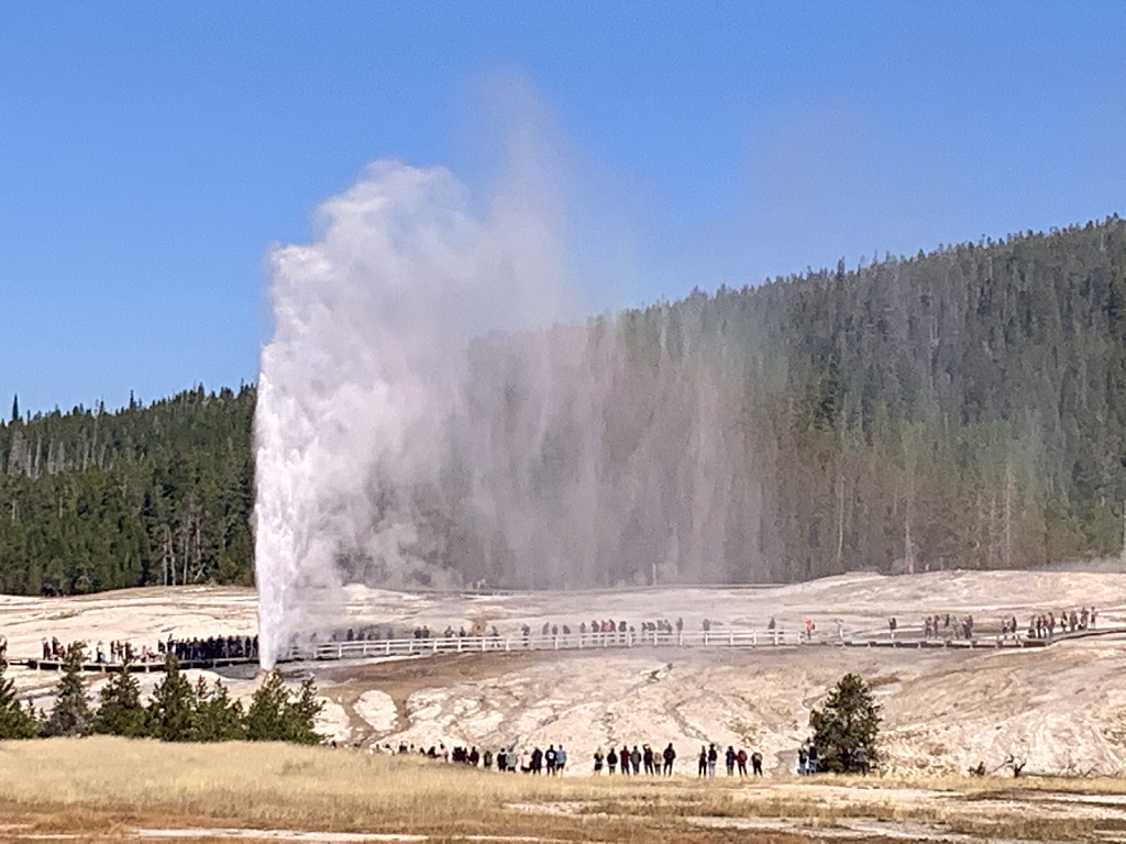 Beehive Geyser Witnesses