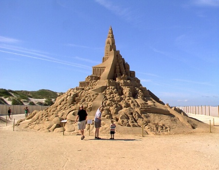 Sand sculpture