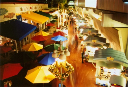 Umbrellas and Booths