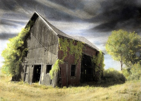 Falling Barn