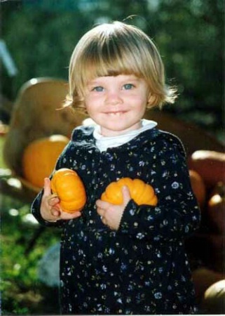 Katie's First Pumpkins