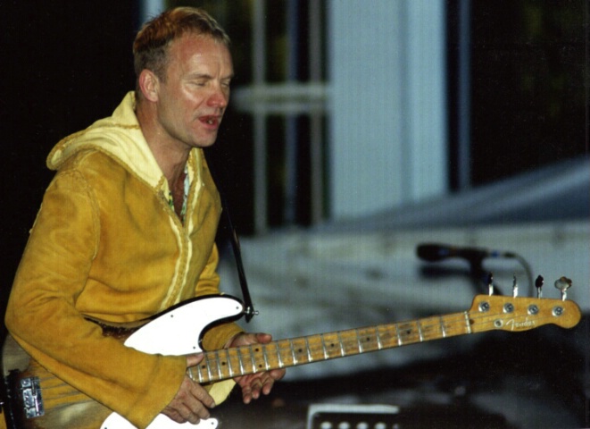 Sting in concert