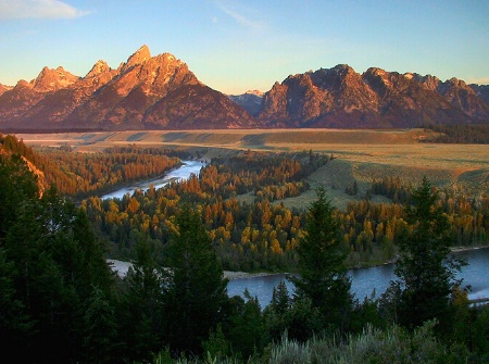 Snake River Overlook at Dawn