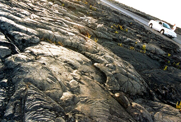 Old Pahoehoe Lava Flow