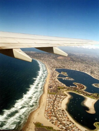 Fly By, over San Diego