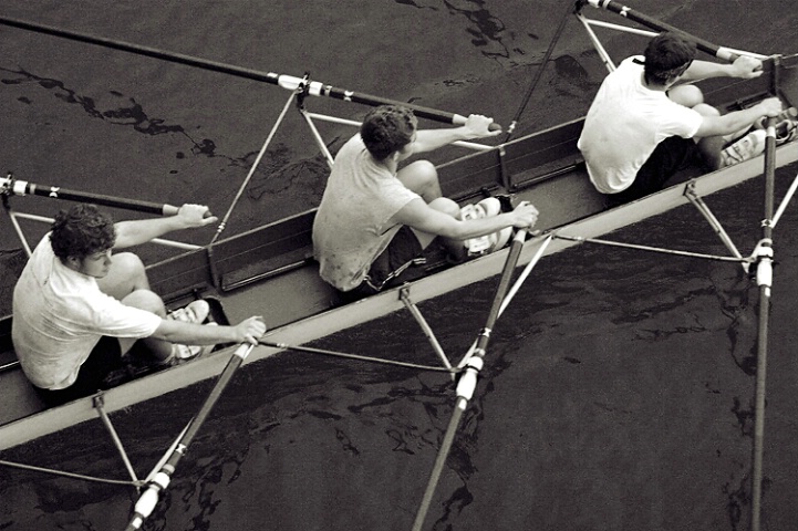 Rowers, Town Lake, Austin, Tx