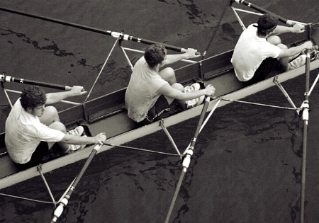 Rowers, Town Lake, Austin, Tx