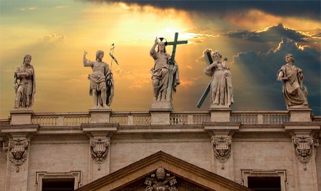 Vatican Sunset