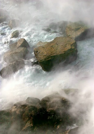 Rocks in the Mist