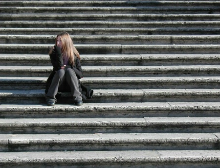 Spanish stairs in Rome