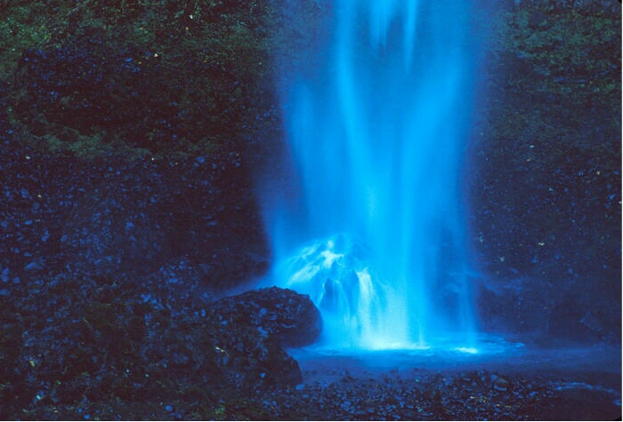 Blue Waterfall