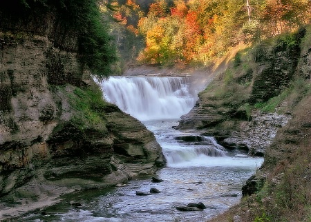 The Lower Falls