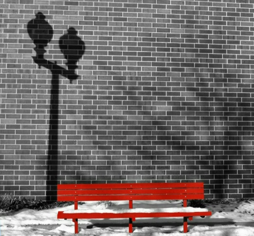 Red Bench