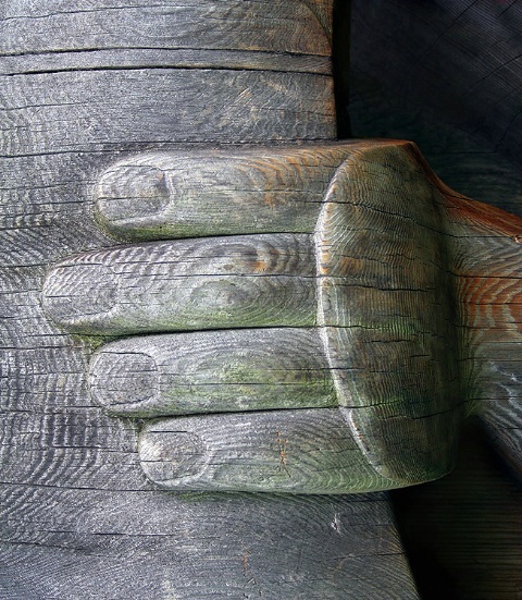Carved Hand