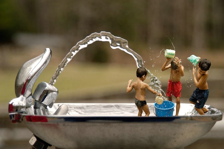 Fountain fun