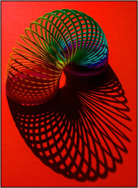 Slinky in Red