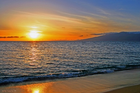 Lanai Sunset, Hawaii