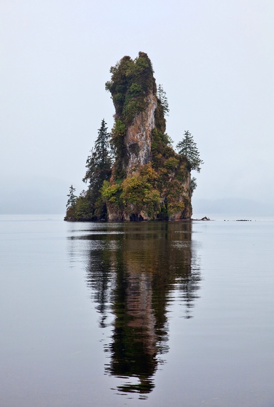 Misty Fjords:  New Eddystone Rock