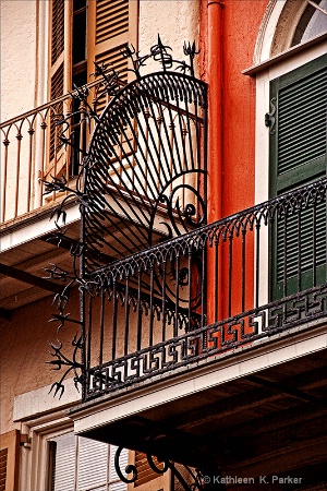 French Quarter Balconies, New Orleans
