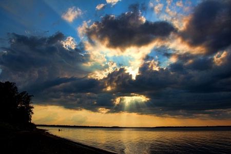 Gorgeous Rays From Above