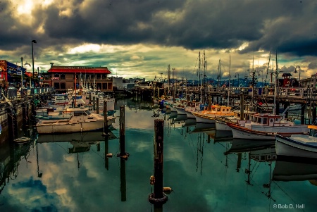 Sunset on Frisco Bay