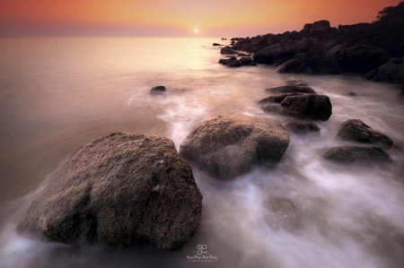 Seascape of Myanmar