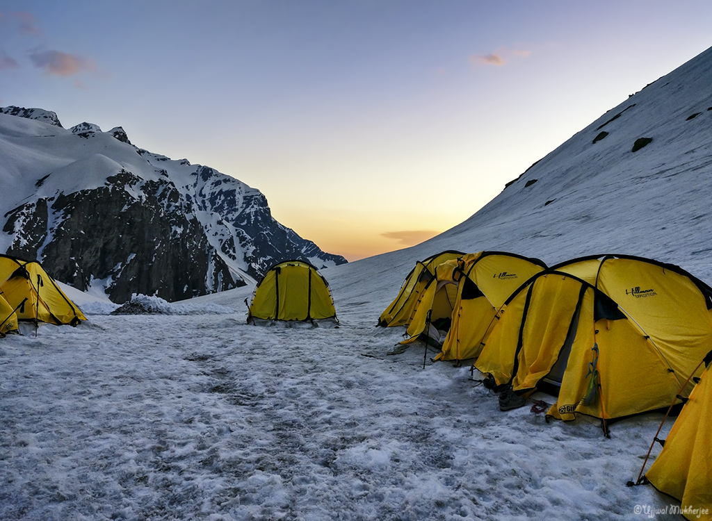 Campsite at Dhunda