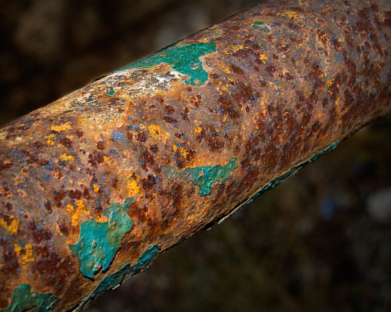 Rusty pipe