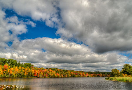 Autumn Day Along the River