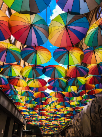 Umbrellas of Bucharest