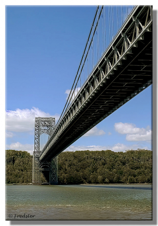 George Washington Bridge Looking West