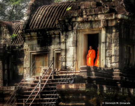 ~ ~ MONKS AT THE TEMPLE ~ ~ 