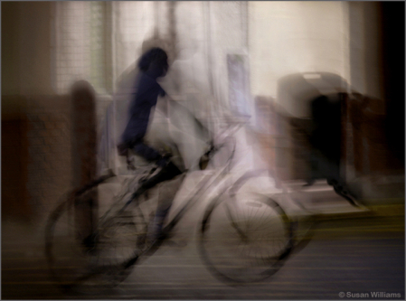 Man on Bicycle