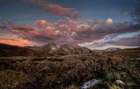 Sunset at Independance Pass