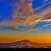 © Elias A. Tyligadas PhotoID# 15821866: Sunset above the mountains.