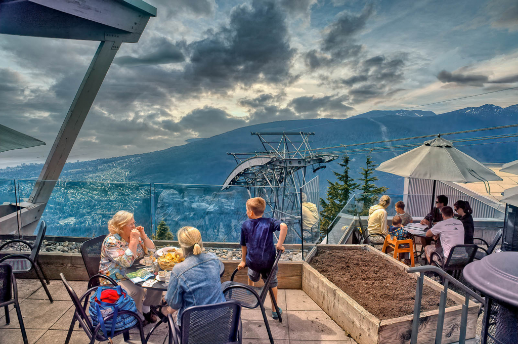 Lunch On Grouse Mounntain