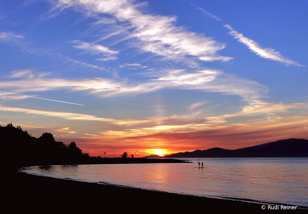 Days end, Vancouver BC