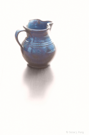 Blue Pitcher