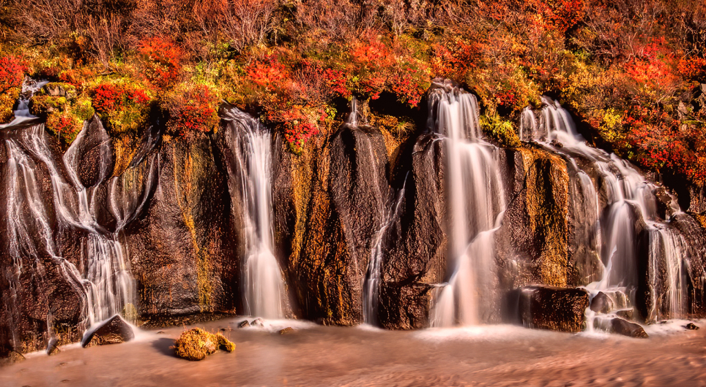Autumn Waterfalls    