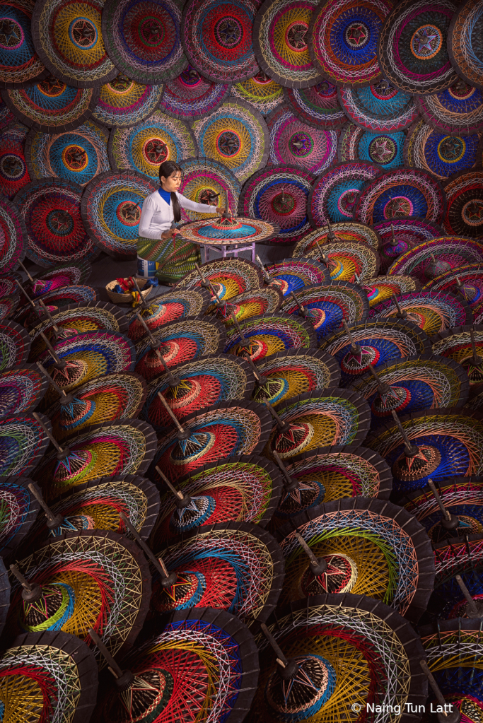 colorfull umbrellas