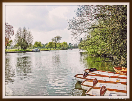 River Avon, in Stratford, England