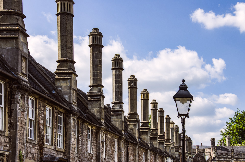 A Long Row of Chimneys