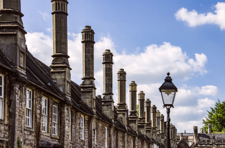 A Long Row of Chimneys