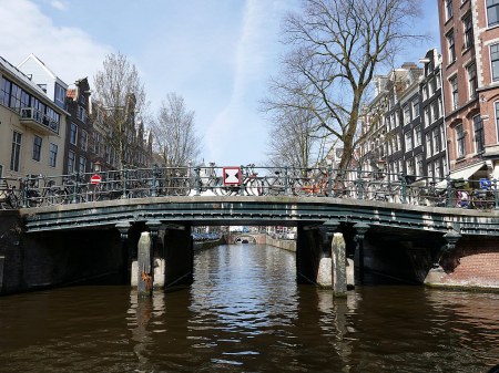 The bicycle bridge