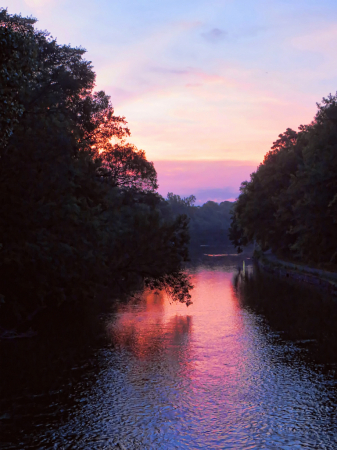 Winnebago River At Sunrise